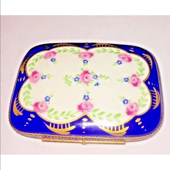 Vintage Limoges Box 3 1/2” - Picture 1 of 8